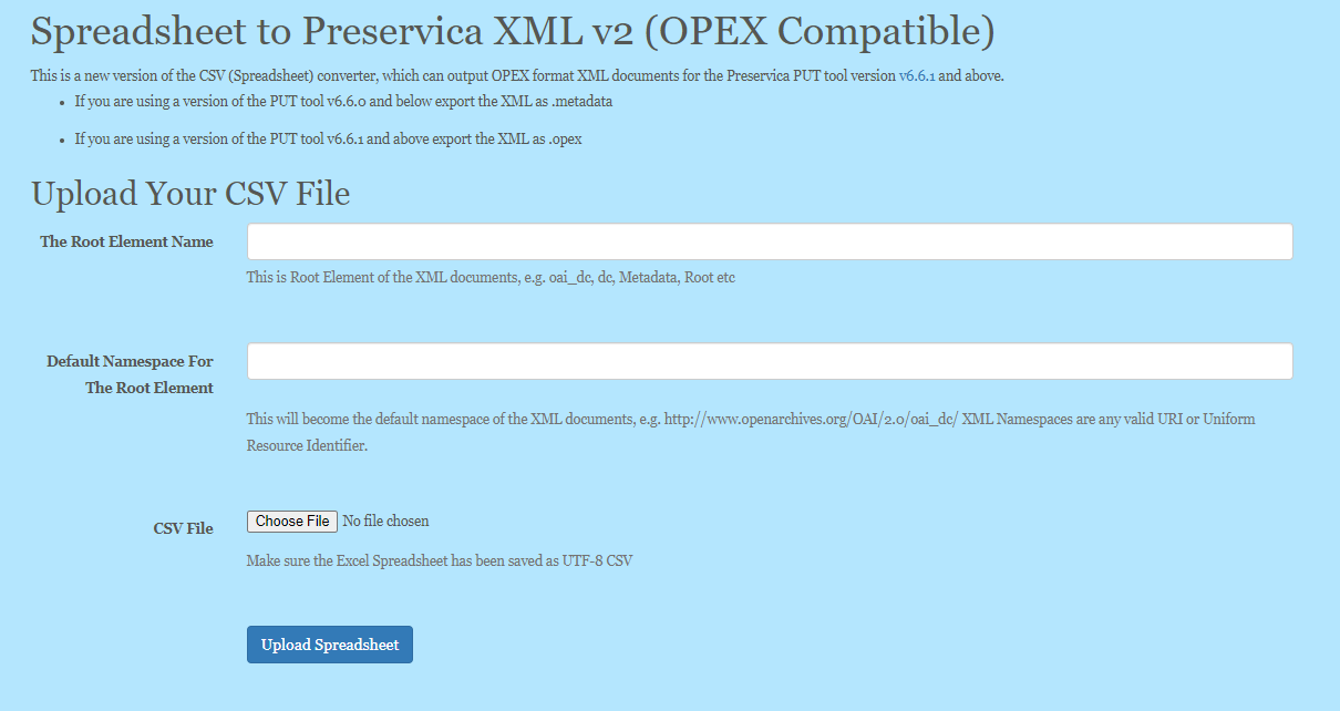 Spreadsheet Converter